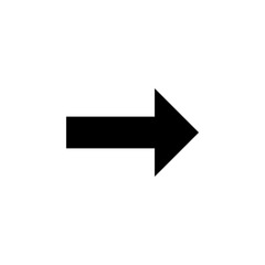 turn right icon, arrow vector