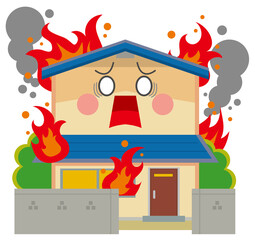 住宅　災害　火事