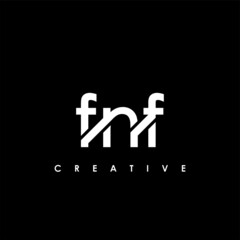 FNF Letter Initial Logo Design Template Vector Illustration