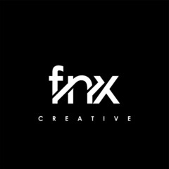 FNX Letter Initial Logo Design Template Vector Illustration