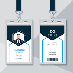 Corporate Id card design template