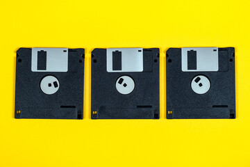 Floppy Disks closeup