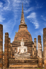 Obraz premium Sukhothai - Historischer Park - Wat Sa Si