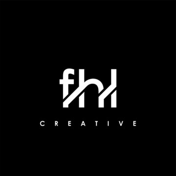 FHL Letter Initial Logo Design Template Vector Illustration