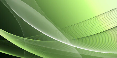 Green Transparency gradient abstract background
