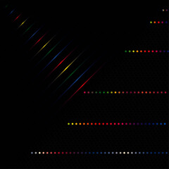 Vector color abstract geometric background with colorful shapes