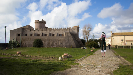 Castello Santa Severa trampoliere