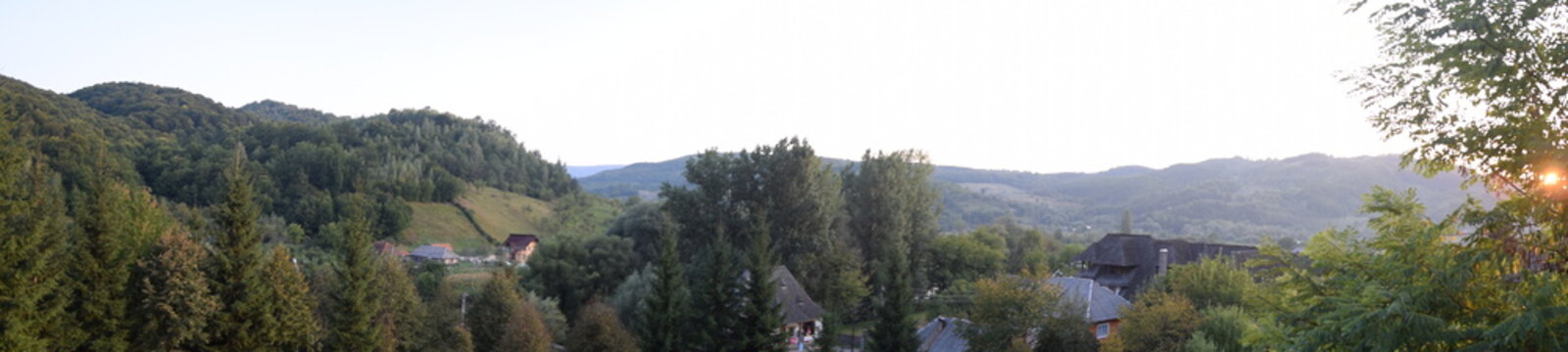 View of the Iza Valley from the historical Maramures 3