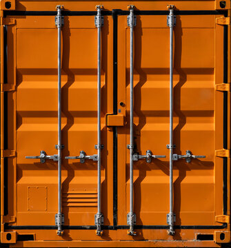 Oranger ISO-Container