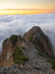 西穂高岳独標