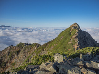 西穂高岳山頂