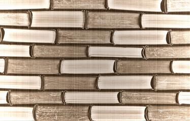 stack of books for background