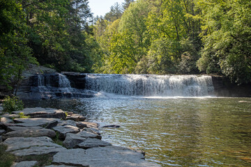 Hooker Falls in North Carolina Transylvania County