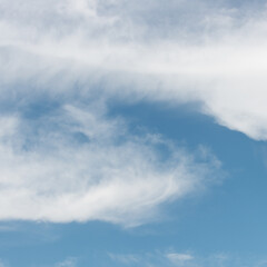 blue sky with clouds