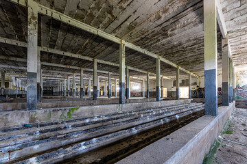 abandoned building