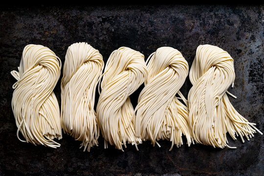 Fresh pasta om baking sheet 