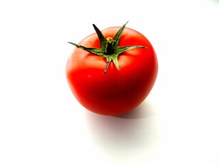 tomato isolated on white