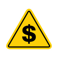 Dollar money symbol, business cash icon, save currency bank sign, vector illustration isolated background