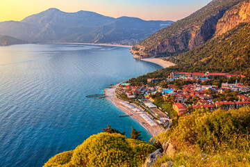 Fototapeta premium The Beach at Lykia World Oludeniz, Turkey