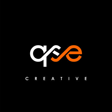 QSE Letter Initial Logo Design Template Vector Illustration