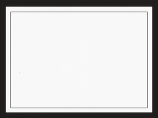 Obraz premium white picture frame, Illustration image