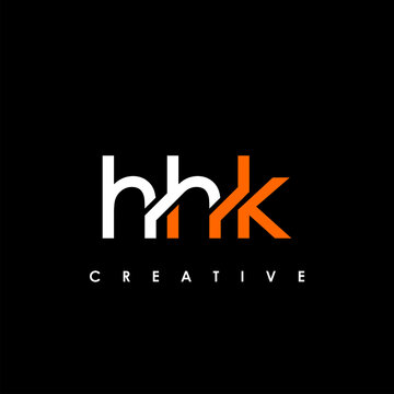 HHK Letter Initial Logo Design Template Vector Illustration