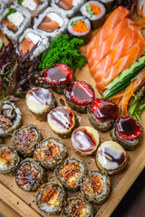 seafood on a plate