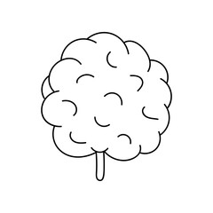 Cute hand drawn vector cotton candy. Vector illustration, doodle with outline, bright. isolated on white background. Candy for the kids. children, sweet. For sticker, scrapbook, fabric, social media