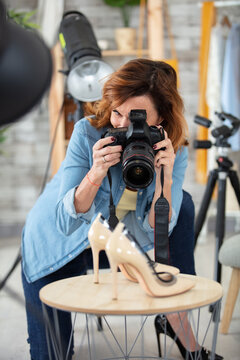 Product Photography Shoot Of Heeled Shoes