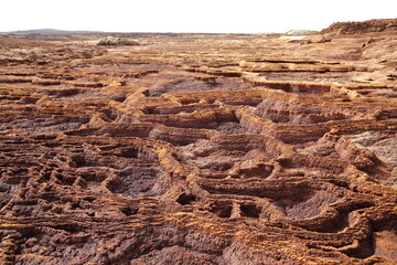 Fototapeta premium Dallol in the Danakil Depression,, Ethiopia