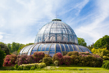 Belgium, Brussels, Royal Greenhouses of Laeken