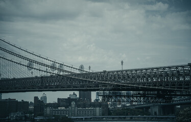 Obraz premium city bridge city