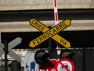 cruce de ferrocarril chileno