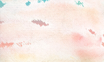 Vector Nude rose brush strokes with sparkles pattern. Pastel pink delicate decoration background. Watercolor freehand brush strokes pattern. Stain graffiti elements. Vector illustration EPS10