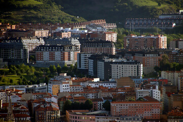 Architecture in the city of Bilbao