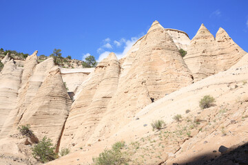 Fototapeta premium Kasha-Katuwe Tent Rocks National Monument in New Mexico, USA