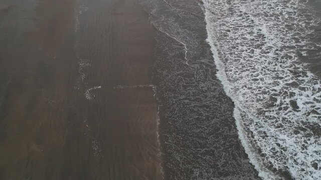 Playa de Tonsupa en la ciudad de Esmeraldas, Ecuador