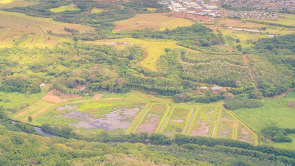 Aerial view, Kauai, Hawaii