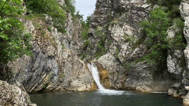 Waterfall Sini vir Medven village Bulgaria