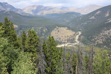 Rocky Mountain National Park in Colorado, USA