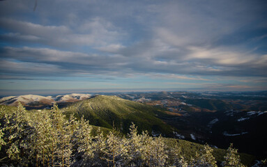 landscape with clouds