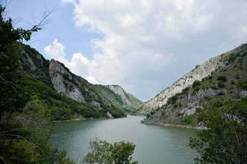 lake in the mountains