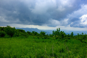 Fototapeta premium landscape with clouds