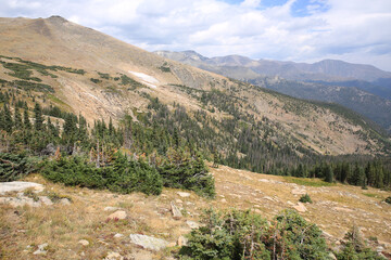 Fototapeta na wymiar Mountain landscape in Colorado, USA