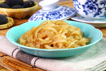 Chinese pickled turnip, famous and delicious Chinese food