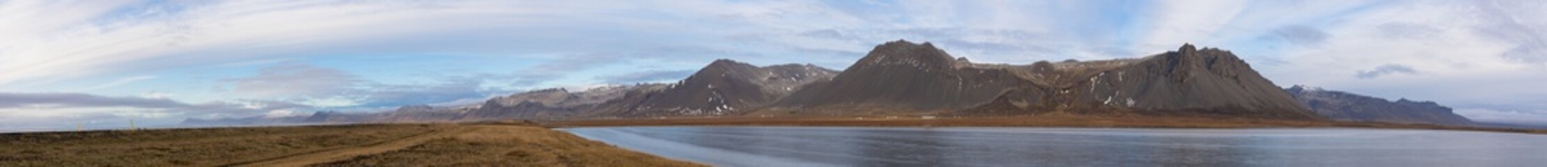 Views of the snæfellsnes peninsula mountains, Iceland