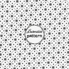 Diagonal black and grey simple lines, square, seamless geometric background, texture. 