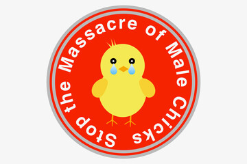 雄のひよこの殺処分を止めて