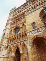 Lincoln Cathedral from an angle
