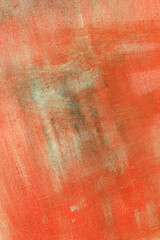 abstract creative background: multicolored blurred spots of colored primer when toning the canvas, temporary object.